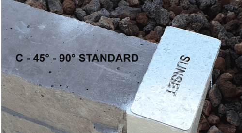 C – 45° – 90° Galvanised Steel Post Caps. Fit 100PFC (2 Qty)